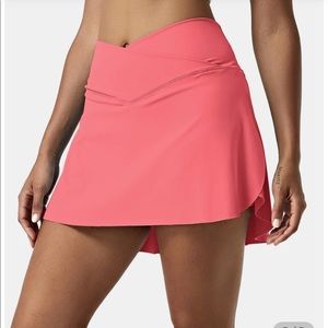 Halara Everyday Cloudful Air Crossover Side Pocket 2-in-1 Tennis Skirt-Lucid